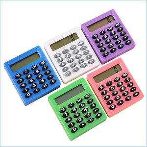 Calculatrices 8 couleurs Portable Calcators Creative Mtifunction Student Mini Calcator Drop Delivery 2022 Office School Business Industr Dhpul