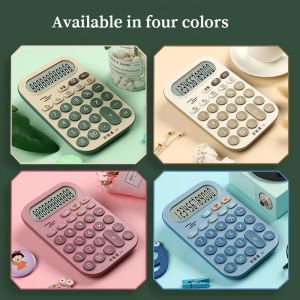 Calculateurs Boutique papeterie Small Square Calculator Couptuor Calculatrice Student Accounting Special personnalisé grand écran LCD personnalisé