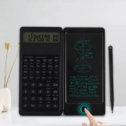 Calculatrice de calculatrices, calculatrices scientifiques écrivant une tablette de bureau professionnel calculateur pliable portable pour les étudiants mis à niveau