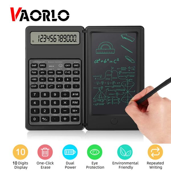 Calculadora Calculadora con LCD escribiendo calculadoras de escritorio de tableta Visualización de 10 dígitos con botón de borrado de lápiz