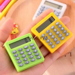 Calculadoras Mini Calculadora de Bolsillo de Dibujos Animados Tipo de Bolsillo de Mano Baterías de Moneda Calculadora Llevar Extras Calculadoras Calculadora de Oficina Escolar Vaiduryd