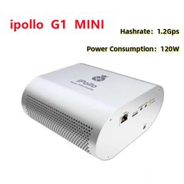 Calculadoras Ipollo G1 Mini 1.2GH/S Grin Miner con PSU y compatible con MWC 4.2G Hashrate.Silencio y pequeña máquina minera.