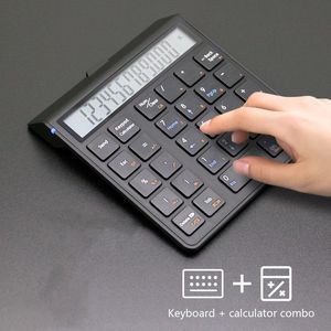 Rekenmachines leren kantoor calculator Bluetooth draadloos numeriek toetsenbord multifunction calculator toetsenbord dualUse 12Digit Display
