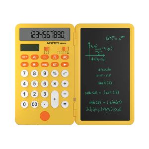 Calculatrices mini calculatrice de 6,5 pouces Tablette graphique numérique Tablette LCD PAD avec des calculatrices portables Stylus avec Bloc-notes Affichage 2023