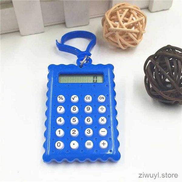 Calculadoras mini calculadora de cadena de llaves portátil