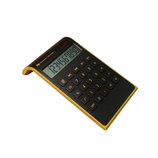 Calculadoras Nuevas calculadora de escritorio dual potencia calculadora científica de mano con pantalla LCD grande herramienta comercial de botón sensible grande