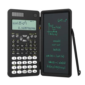 Calculateurs Newyes Mini Calculatrice scientifique avec écriture Calculateurs Blocage-notes Bureau d'électronique Électronique Fournitures 991ES MS 82MS