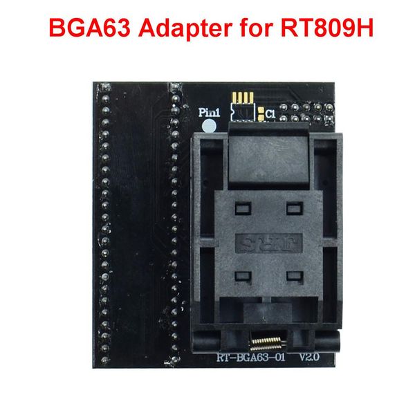 Calculateurs Adaptateur BGA63 d'origine pour RT809H V2.0 SOCKER RTBGA6301 Calculateur de programmeur 0,8 mm Meilleure qualité