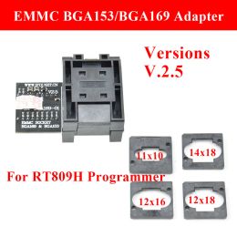 Calculadoras RTBGA16901 BGA169 / BGA153 Adaptador EMMC v2.5 con 4 PCS BGA BGA Box para RT809H Smart Programmer Calculadora