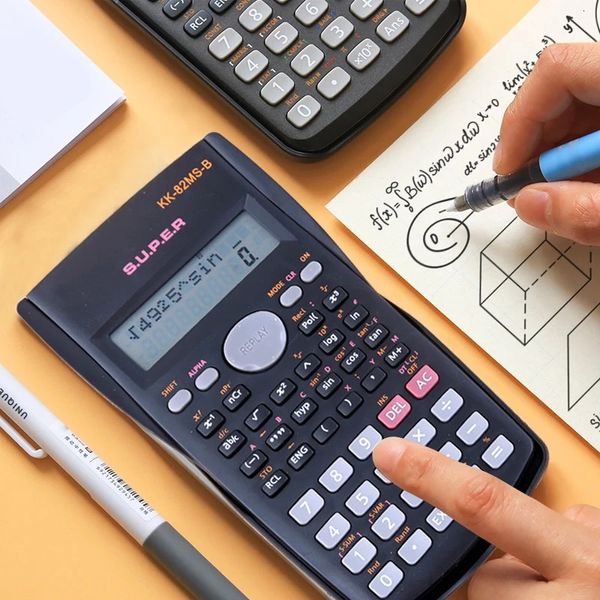 Calculadoras Calculadora científica portátil Papelería Escuela Oficina Ingeniería Multifunción Escuela Ingeniería Herramienta científica 231117