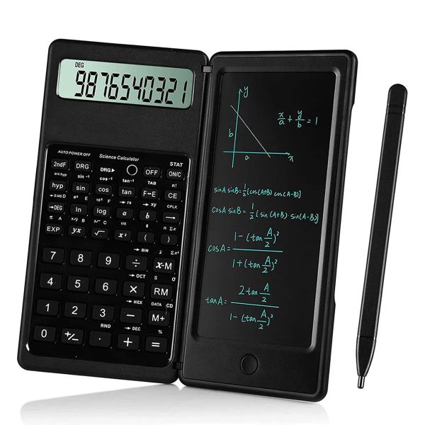 Calculateurs Calculateurs scientifiques pour les étudiants, calculatrice d'écran LCD à 10 numéris