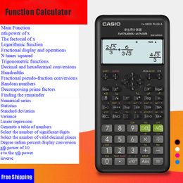 Calculatrices Calculatrice de fonction scientifique Fx-82es Plus un examen étudiant calculatrice de fonction multifonctionnelle comptabilité Cpa spécial 230922