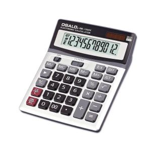 Calculateurs Calculatrice solaire ABS Office plastique Financière 1200 V Environmental Science Energy Student Fonction Calculateurs