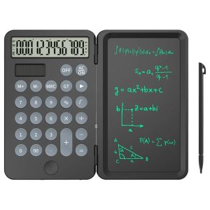 Calculateurs de calculatrices de calcul avec une tablette muette portable et pliable calculatrice de bureau de bureau pad de dessin pour la réunion de bureau