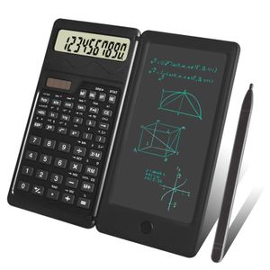 Calculators Solar Scientific Calculators10 Digit LCD Display Desk Calculator with Notepad and Battery Dual Power 230215