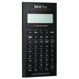 Calculadoras Ti Baii Plus CFA Profesional 10 dígitos LED Cálculo Cálculo de cálculos Cálculos financieros Estudiantes Calculadora financiera