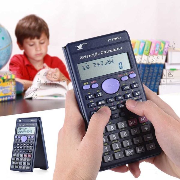 Calculatrices en gros Mini calculatrice compteur portable LCD calculatrices de comptabilité pour bureau collège étudiant SATAP test x0908