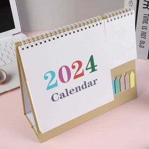 Kalender 2024 Engelse bureaubalender met memo pads Time Management Daily Weekly Scheduler Planner Agenda Organisator Kalender Stagement