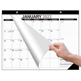 Kalender Bureaukalender januari tot juni 2024 Professionele bureaukalender met grote maandpagina's en takenlijst 230703