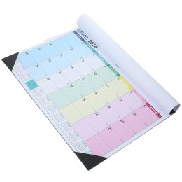 Kalender Wall Maandelijkse Hanging Planner June Office Schema Paperjaar Academische verticale planning Note Bureau Agenda