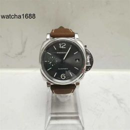 Calendrier Wrist Watch Panerai Luminor Due Series PAM00755 Watch Automatic Mechanical Men's Luxury Watch Neutral Watch 38 mm