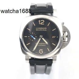 Calendrier Wrist Watch Panerai Mens Automatic mécanical Luxury Watch Luminor Series PAM01392 Chronographe