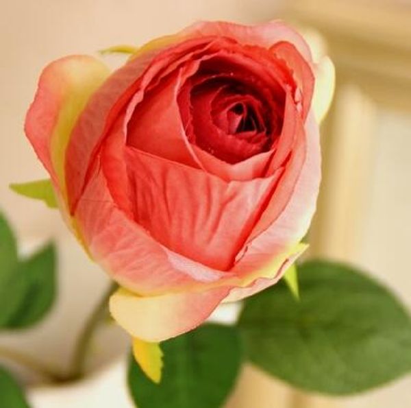 Californie artificielle RoseFor mariage salle de noël décoration6 couleur pas cher vente fleurs artificielles vases fleurs artificielles