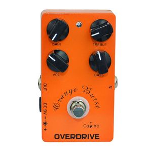 Caline CP-18 Orange Burst Overdrive Pre AMP Electric Guitar Effect Pedal