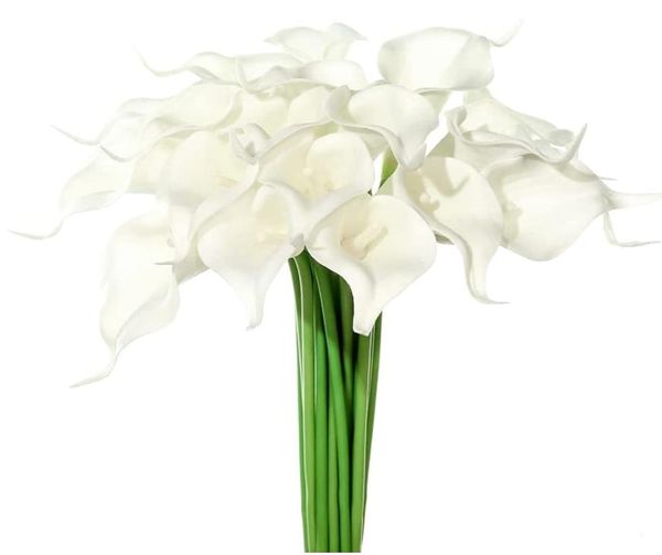 Calla Lily fleur artificielle fausse fleur haut de gamme mariage décoration de la maison fleur