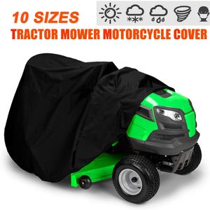 Housse de protection pour tondeuse à gazon, imperméable, pour souffleuse à neige, protection UV, pour tracteur, meubles de jardin, moto, quad