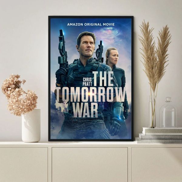 Caligrafía The Tomorrow War Movie Poster Canvas Print Art Wall Painting Decoración del hogar Regalo