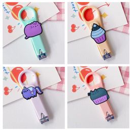 Callus Shavers Cats et caricatures Cartoon Nail Personniers en acier inoxydable mignon pour enfants Kawaii Tra Sharp Cutters robustes