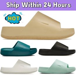 Calm Slides Designer Sandalen flats Slippers Seasame Jade Ice Geode Teal Sail Wit zwart slippers sandaal zomer strand slipper luxe eCp