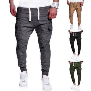 Calofe 2018 Mannen Sportwear Running Broek Joggers Broek Mannelijke Geplooide Zakken Broeken Mens Army Sweatpants Plus Size