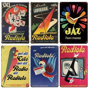 Calssic Rétro Jam Blues Pop Tin Signs Musique Vintage Métal Plaque Fstival Rock Jazz Wall Art Affiche Pour Bar Pub Club Décor 30X20cm W03