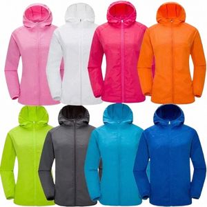 Cam Veste de pluie Hommes Femmes Imperméable Sun Protecti Vêtements Pêche Vêtements de chasse Coupe-vent à séchage rapide avec poche 554r #