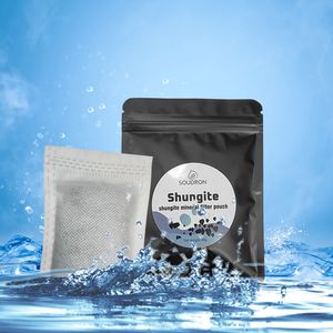 CAMAZ 40g pierres de shungite eau minérale purification régulière de l'eau pochette de filtre minéral shungite