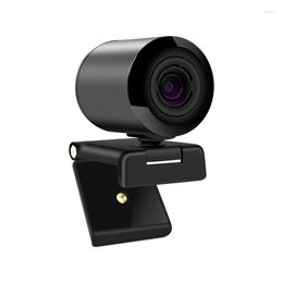 Caméscopes 1080P 115 degrés grand angle USB Webcam HDR vidéo caméra numérique pour la conférence d'enseignement en ligne Web Cam