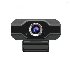 Caméscopes 1080P Mise au point fixe Webcam HD Microphone intégré Caméra d'appel vidéo haut de gamme Périphériques d'ordinateur Web en direct pour PC portable