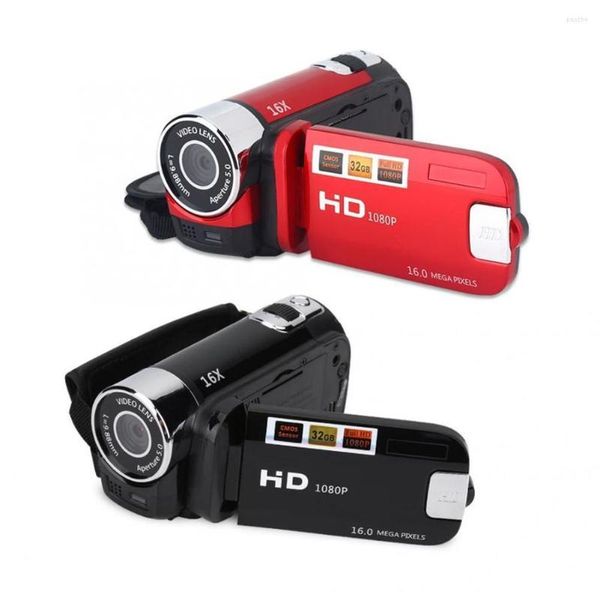 Caméscopes 1080p Caméscope Full Hd 16MP DV Caméra vidéo numérique Écran rotatif à 270 degrés Zoom nocturne 16x