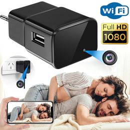 Caméscopes 1080p Wifi Mini chargeur caméra prise Full HD USB enregistreur vidéo sans fil 5V sécurité à domicile Micro 230323