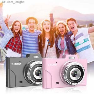 Caméscopes 48MP 2.5UHD Petit appareil photo numérique portable 2,8 pouces Écran IPS 8X Zoom Détection de visage Vlogging Mini Cam Livraison gratuite Q230831