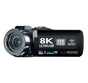 Camcorders 48MP Video Camera 8K Vlogging Camcorder Voor Youtube Live Stream WIFI Webcam Nachtzicht 16X Zoom Pography digitale Recorder