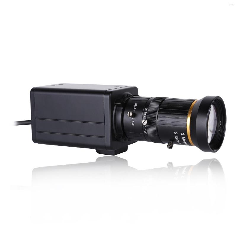 Camcorders 4K HD Camera Computer Webcam 8 MP 10x Optisk zoom 60 graders vidvinkelmanuell fokus med mikrofon för videokonferens