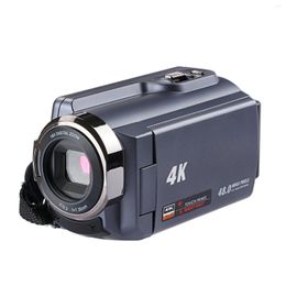 Caméscopes Appareil photo numérique HD 4K Zoom 16X Vision nocturne Écran tactile Wi-Fi HDV-534K Capteur d'image CMOS