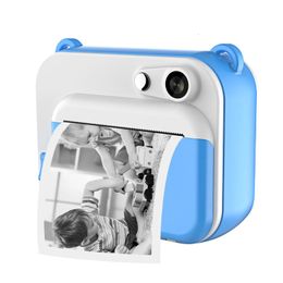 Caméscopes enfants caméra d'impression instantanée avec papier d'impression thermique pour enfants 1080P vidéo Po jouets de noël 231030