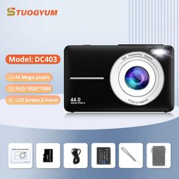 Caméscopes appareil photo numérique enfants pour caméscope avec Zoom 16x appareils photo compacts 1080P 44MP débutant photographie 231025