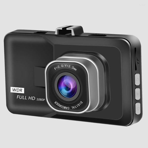 Caméscopes enregistreur de conduite avec moniteurs de 3 pouces caméra d'enregistrement en boucle de haute qualité pour l'intérieur de la voiture automatique