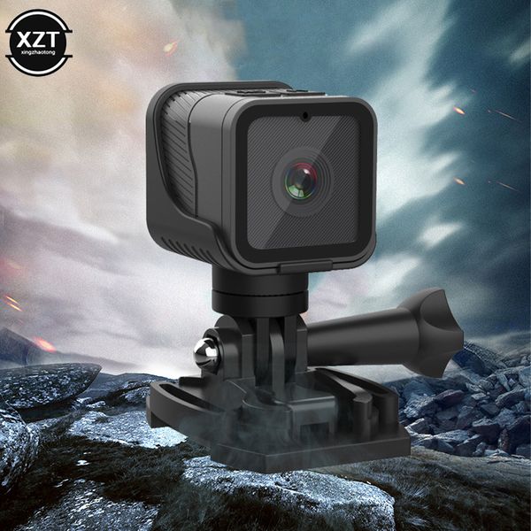 Videocámaras EST Mini cámara deportiva 4K HD 1080P F24 DV 12M impermeable inalámbrico Wifi Micro conducción al aire libre buceo 230830