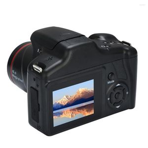 Caméscopes Caméscope de poche Zoom numérique 16x Hd 1080p Vlogging Caméra Pographie Recharge USB Caméras Pographiques Wi-Fi professionnel